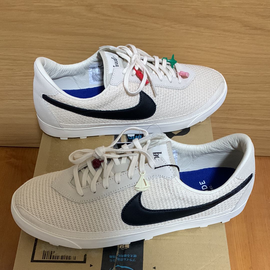 Bode × Nike Astro Grabber "Light Cream and Black"