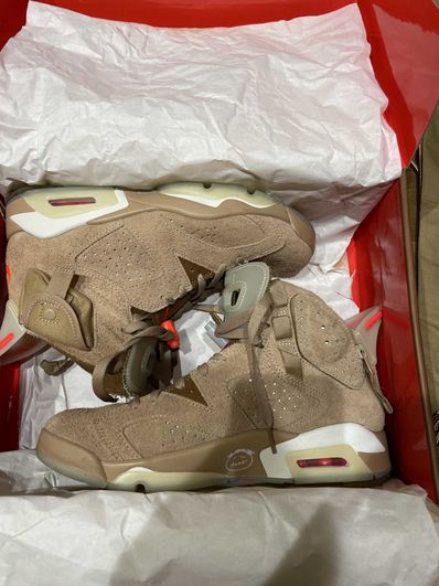 Travis Scott × Nike Air Jordan 6 "British Khaki"
