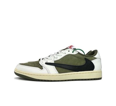 Travis Scott × Nike Air Jordan 1 Low OG SP "Reverse Olive"