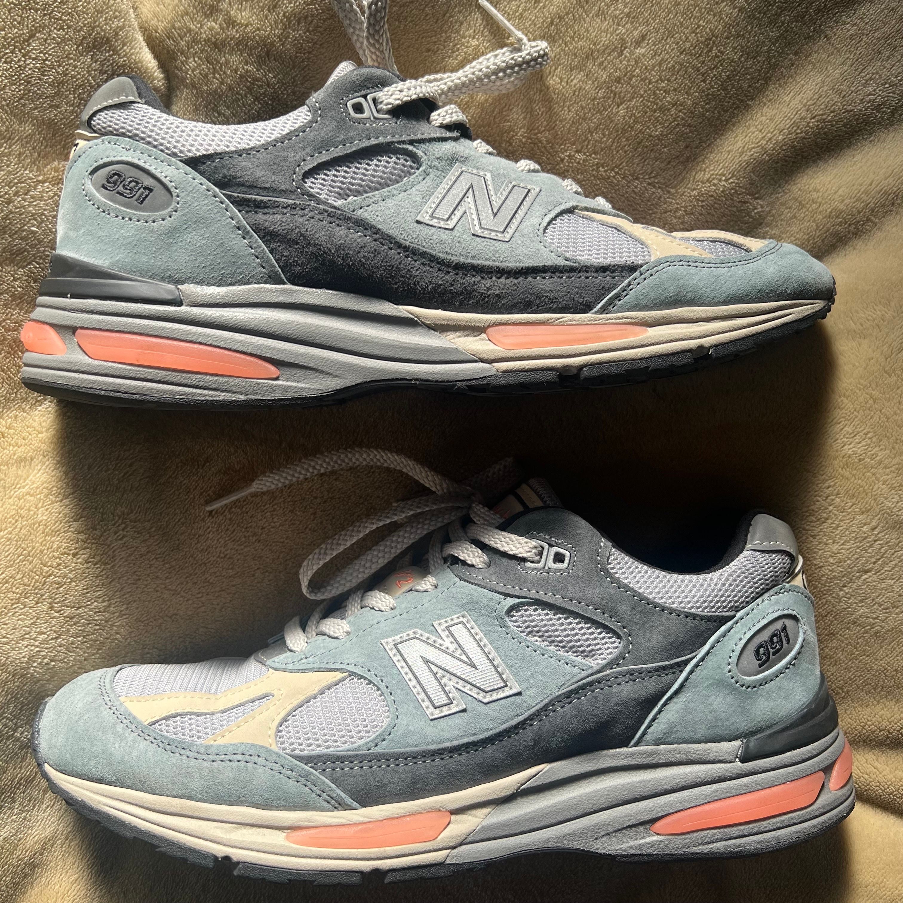 New Balance 991V2 "Blue Silver"