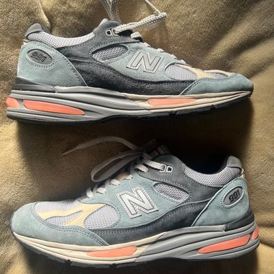 New Balance 991V2 "Blue Silver"