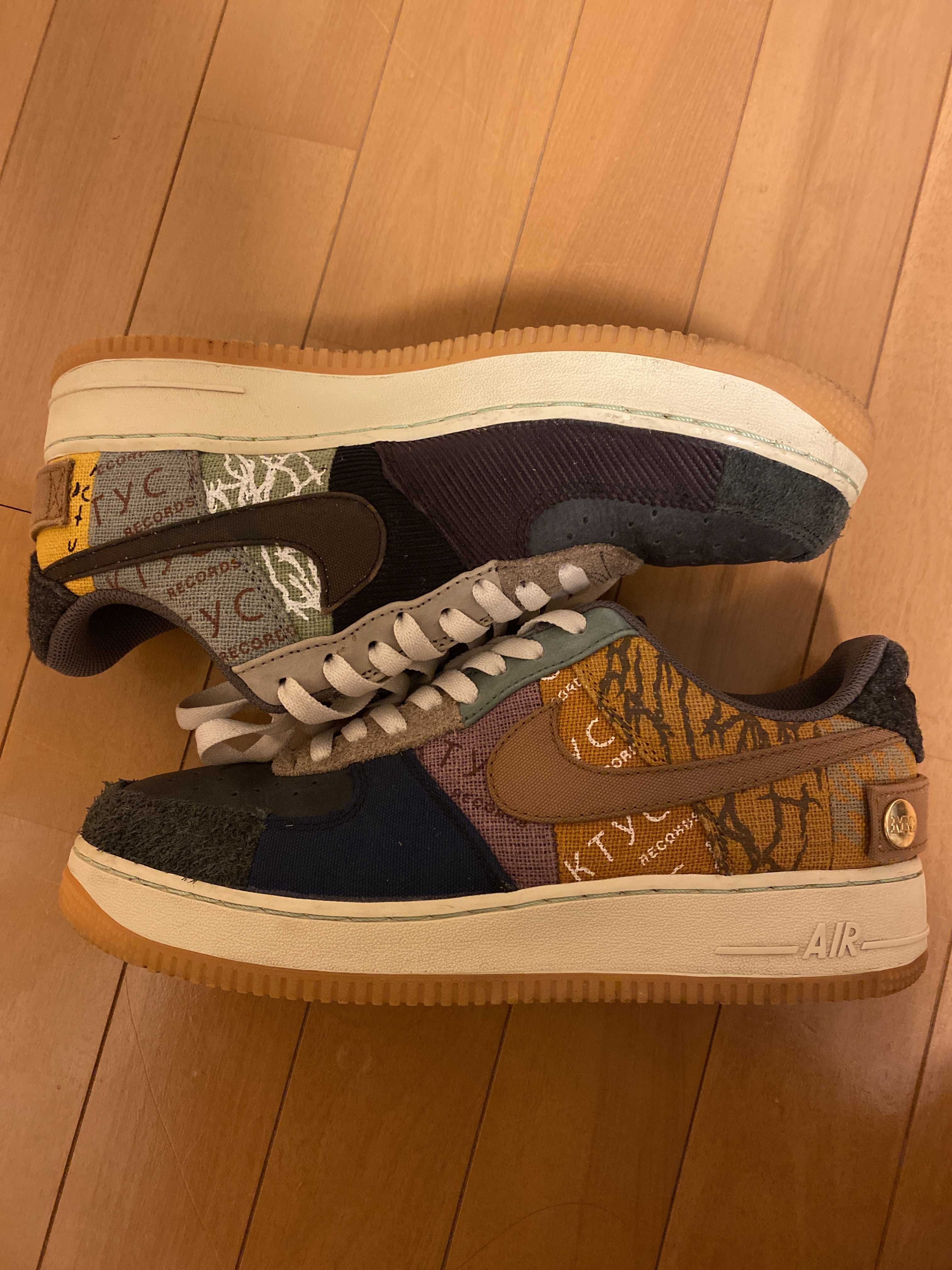 Travis Scott × Nike Air Force 1 Low Cactus Jack "Multi Color"