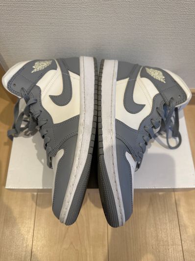 Nike Women's Air Jordan 1 Mid "Grey/Sail"