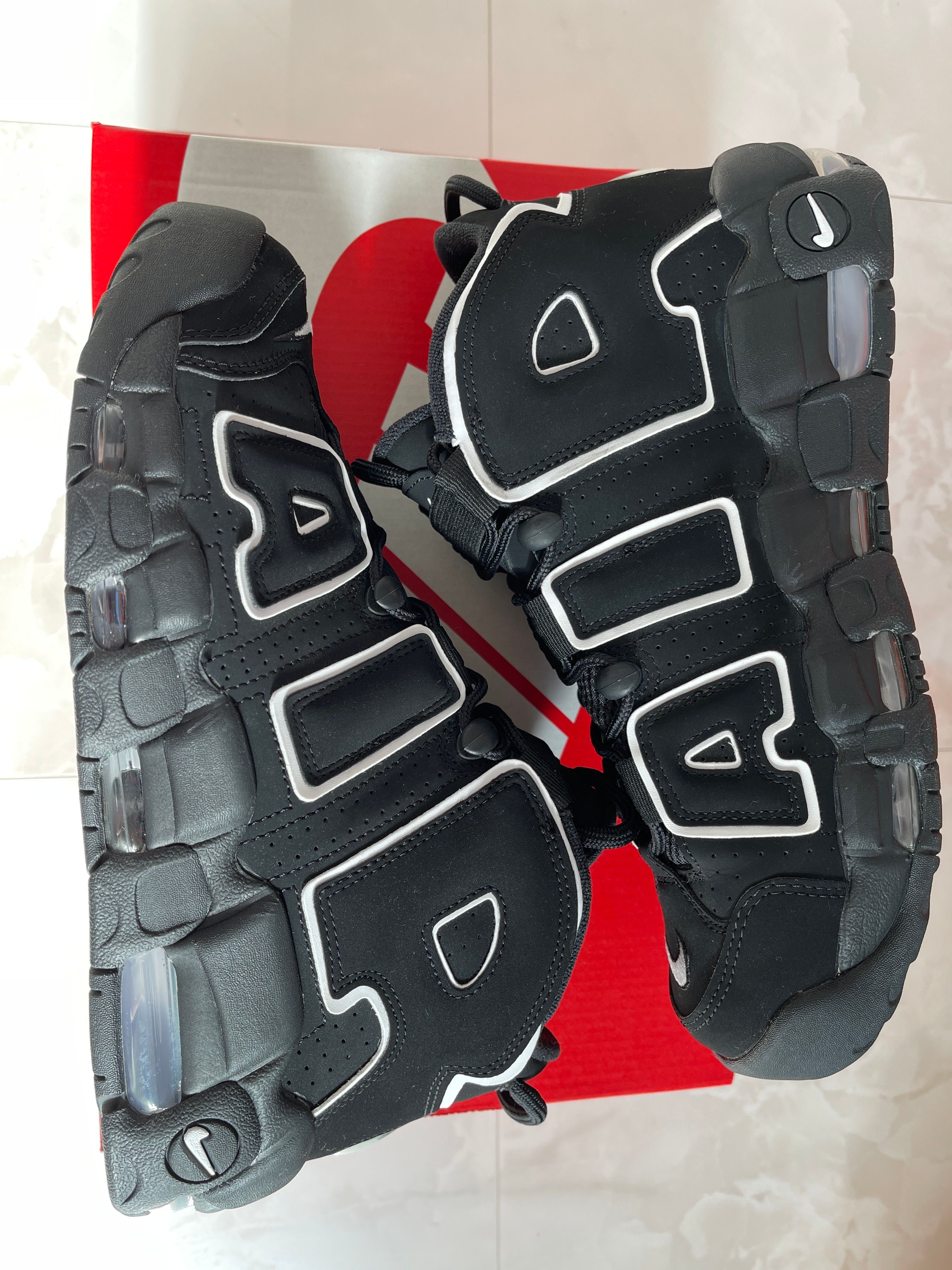Nike Air More Uptempo "Black/White"(2020)