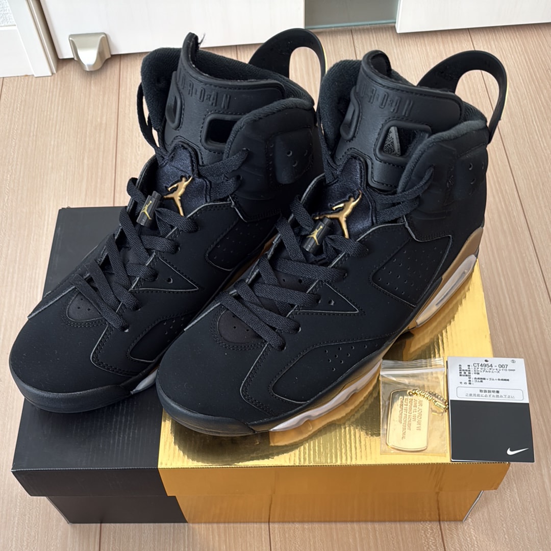 Nike Air Jordan 6 DMP "Black/Metallic Gold" (2020)  