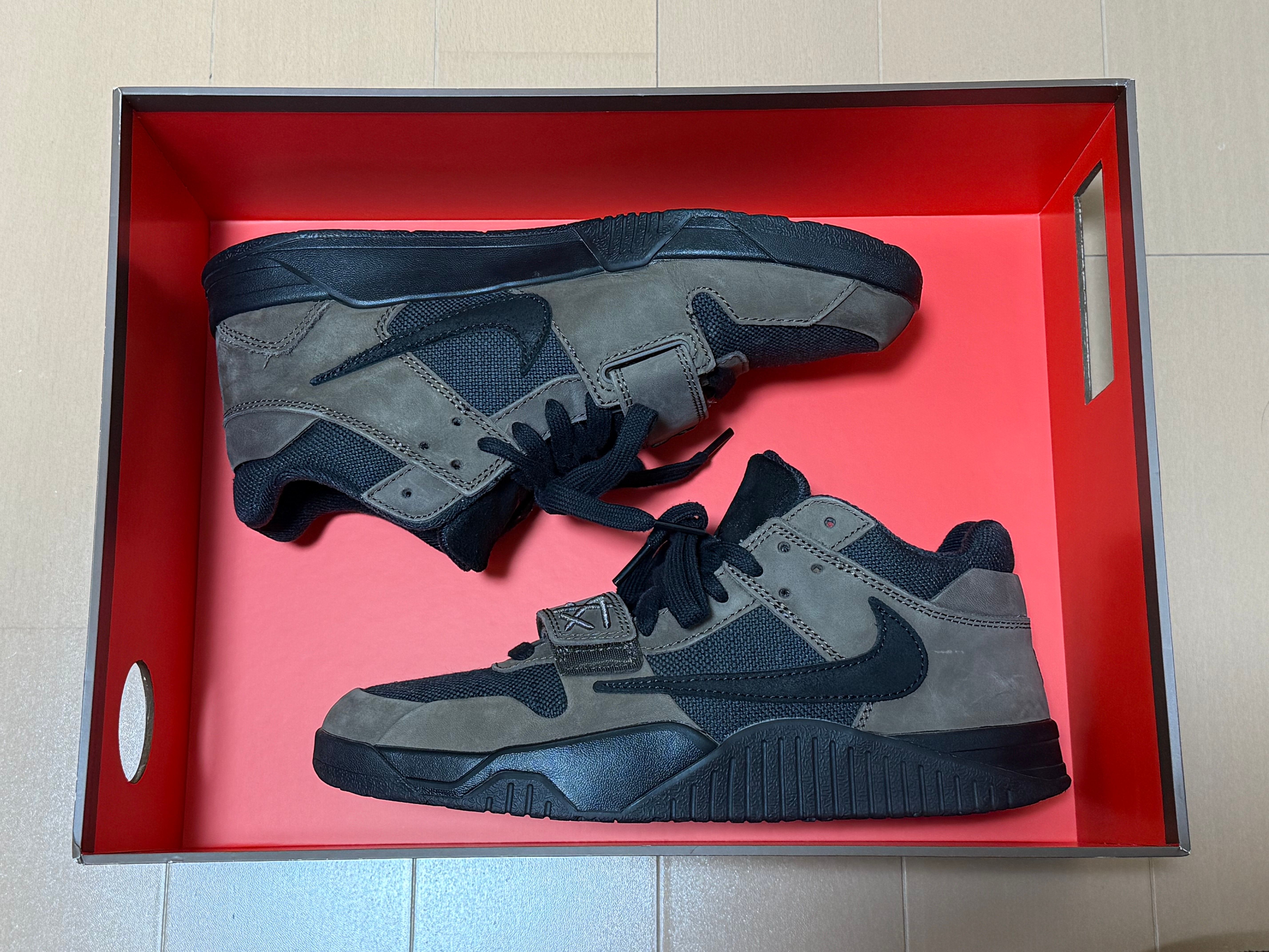 Travis Scott × Nike Jordan Jumpman Jack TR CJ1 T-Rexx "Black and Dark Mocha"