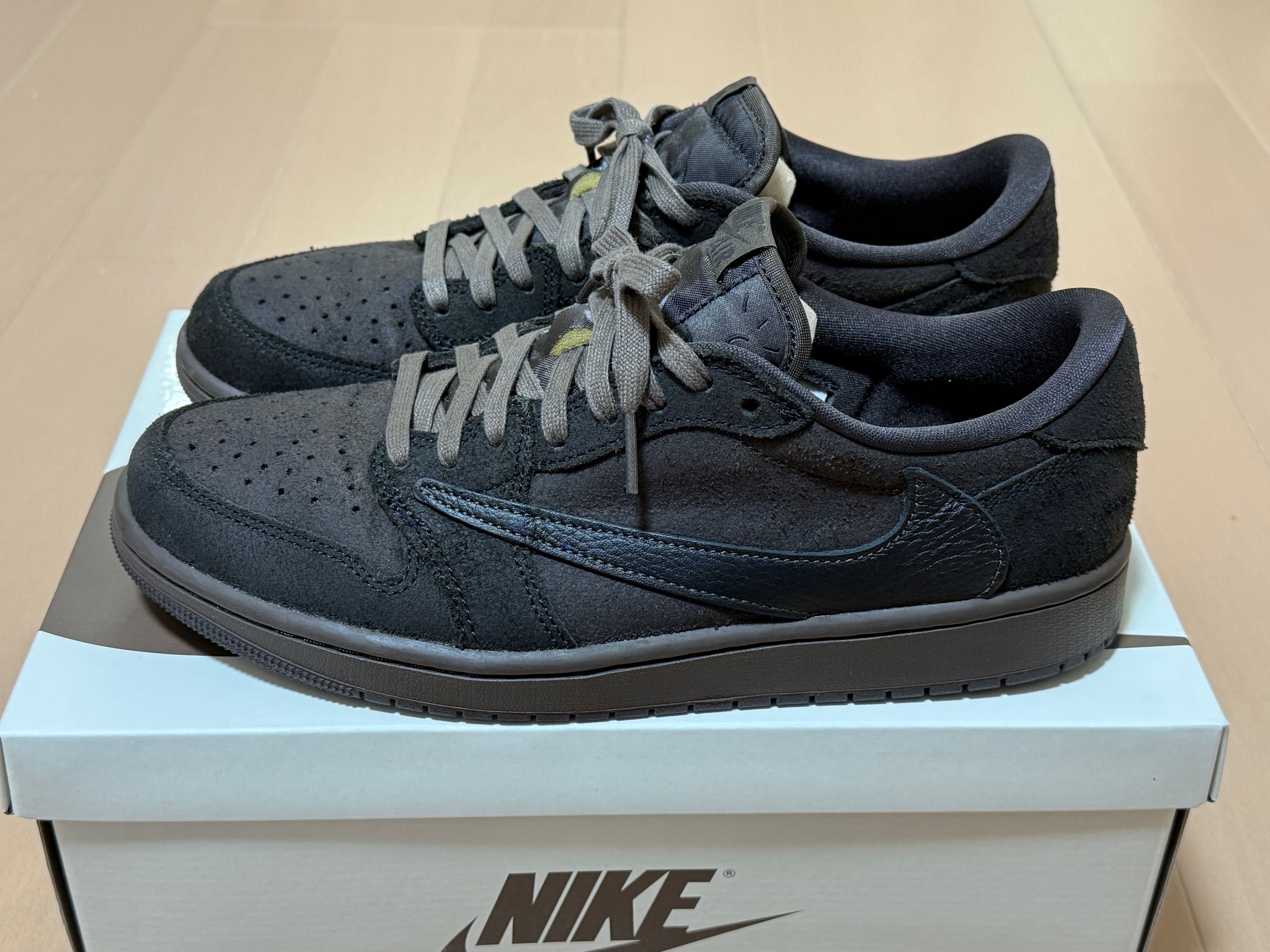 Travis Scott × Nike Air Jordan 1 Low OG SP "Velvet Brown and Dark Mocha"