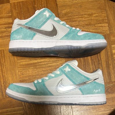 APRIL SKATEBOARDS × Nike SB Dunk Low Pro QS "White and Multi-Color"