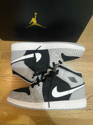 Nike GS Air Jordan 1 Mid "Elephant Toe/Safari"