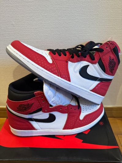 Spiderman × Nike Air Jordan 1 Origin Story "Gym Red/White/Photo Blue/Black"