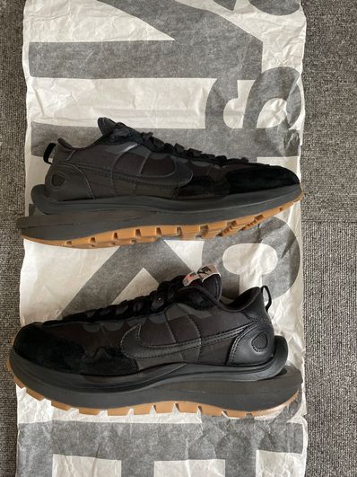 sacai × Nike VaporWaffle "Black Gum"