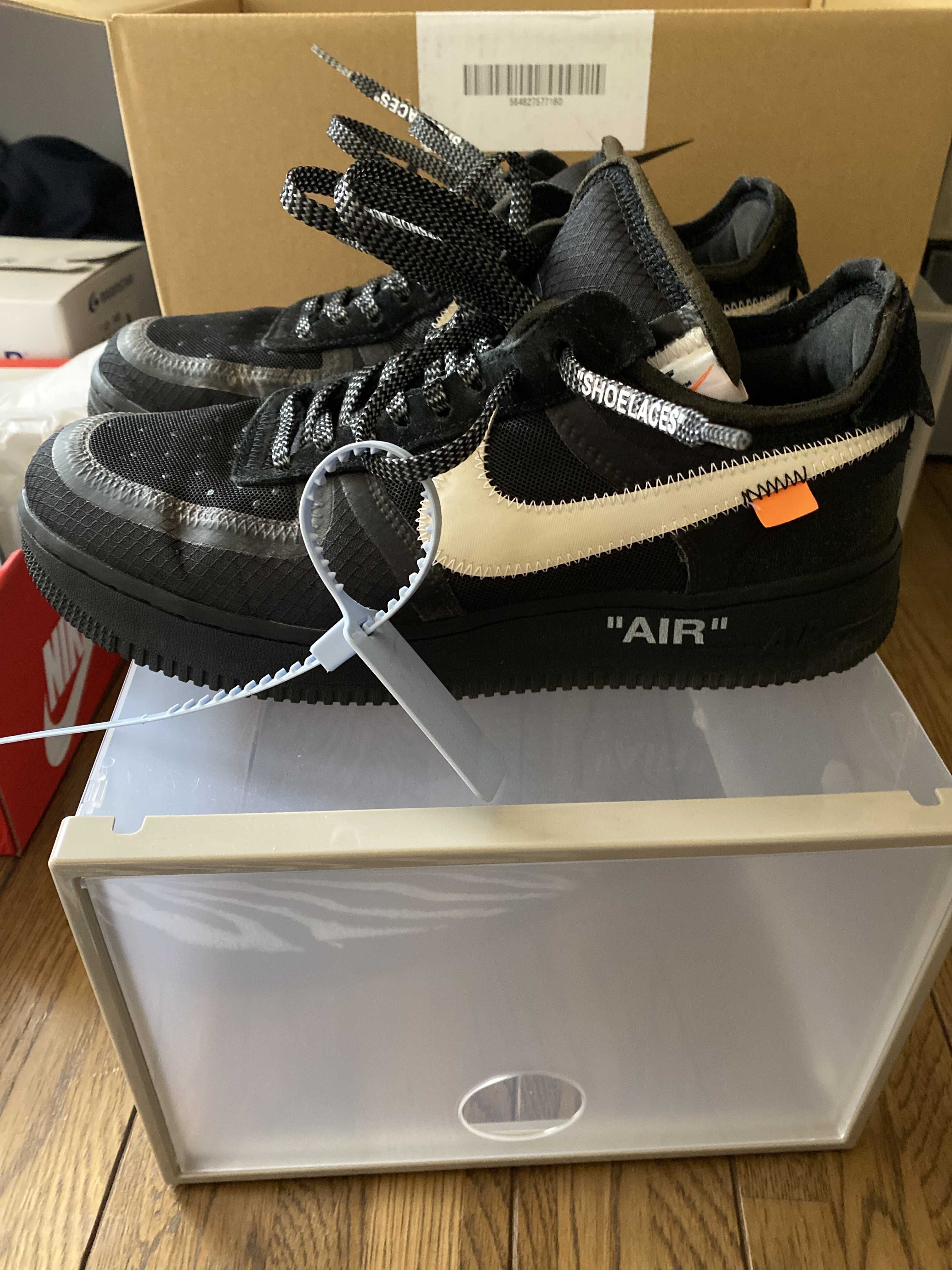 Off-White × Nike Air Force 1 Low "Black"