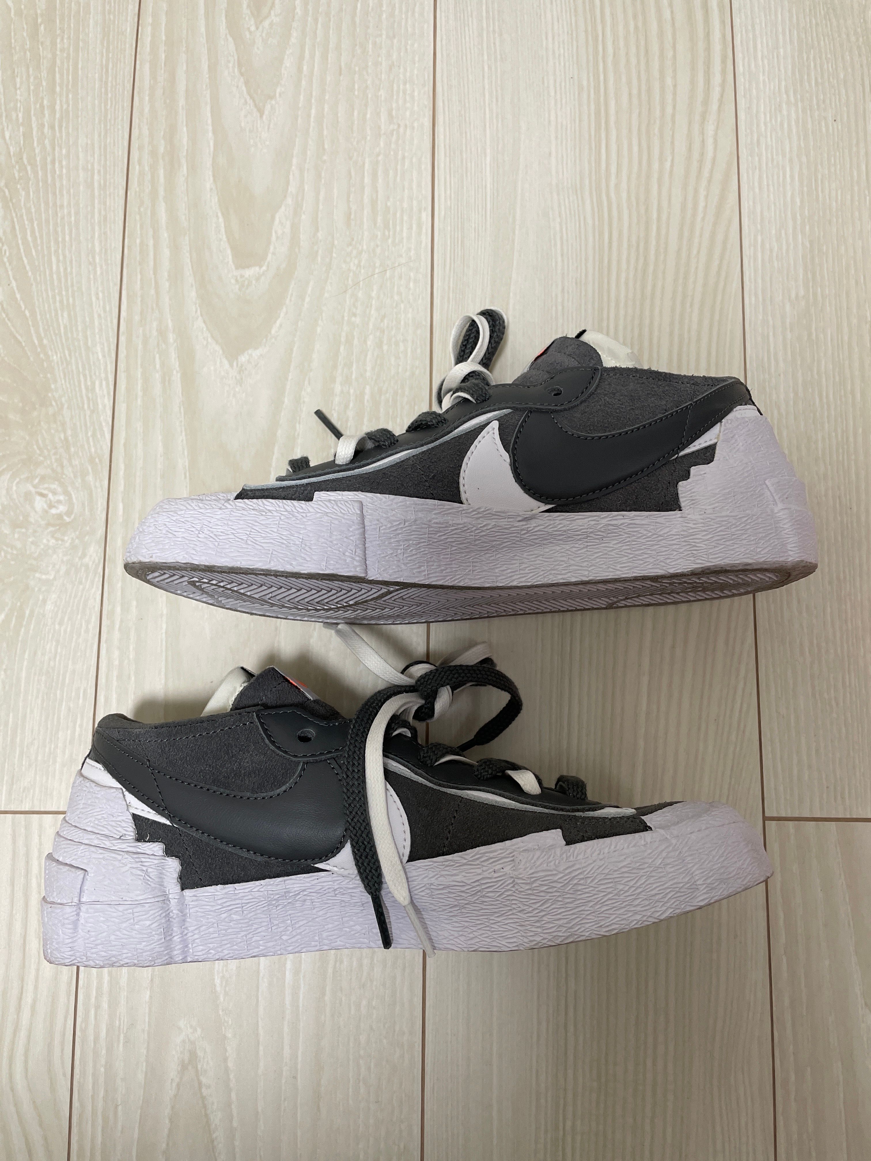 Sacai × Nike Blazer Low "Iron Grey"