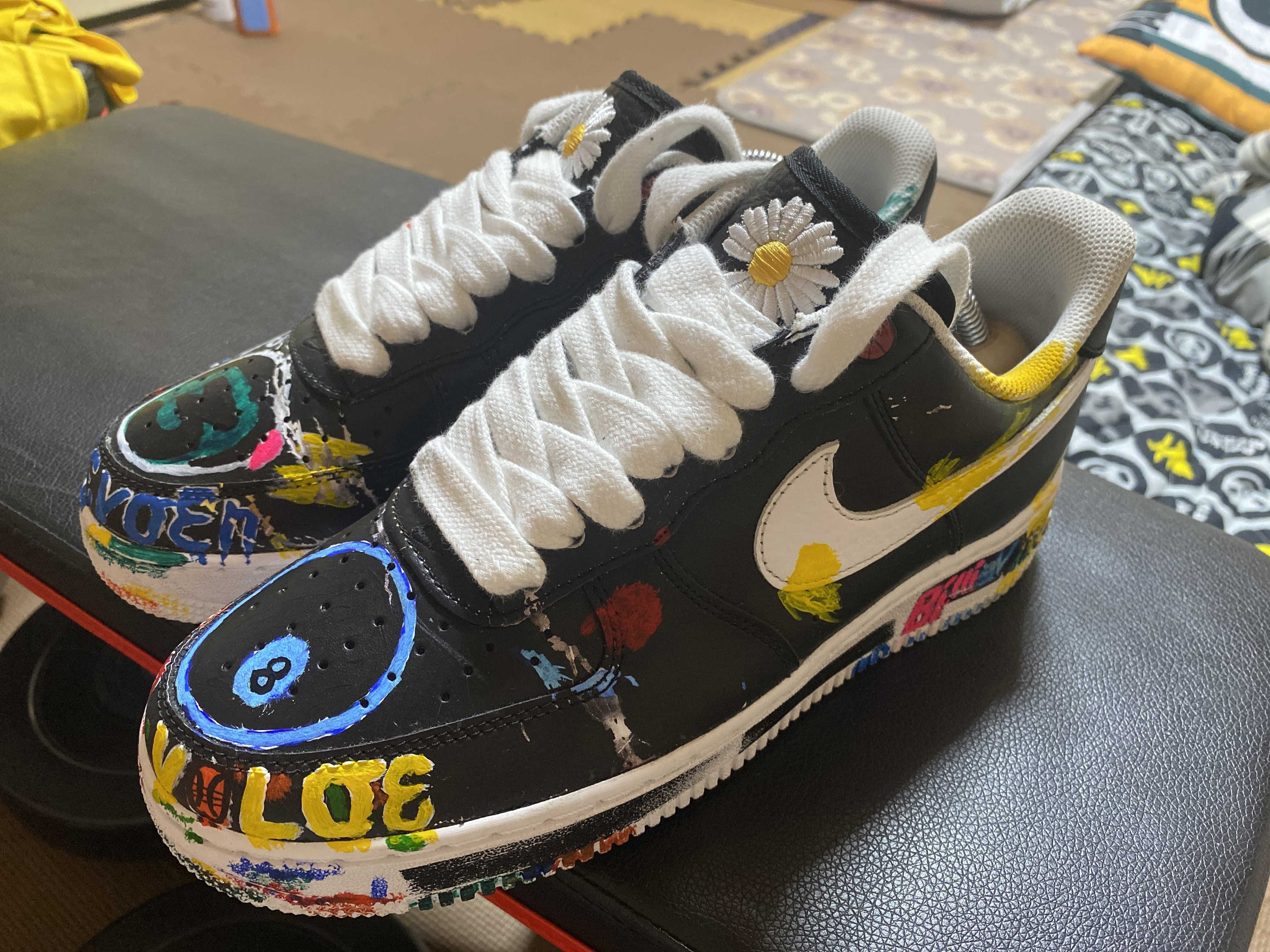 PEACEMINUSONE × Nike Air Force 1 Low Para Noise "Black" / G-DRAGON