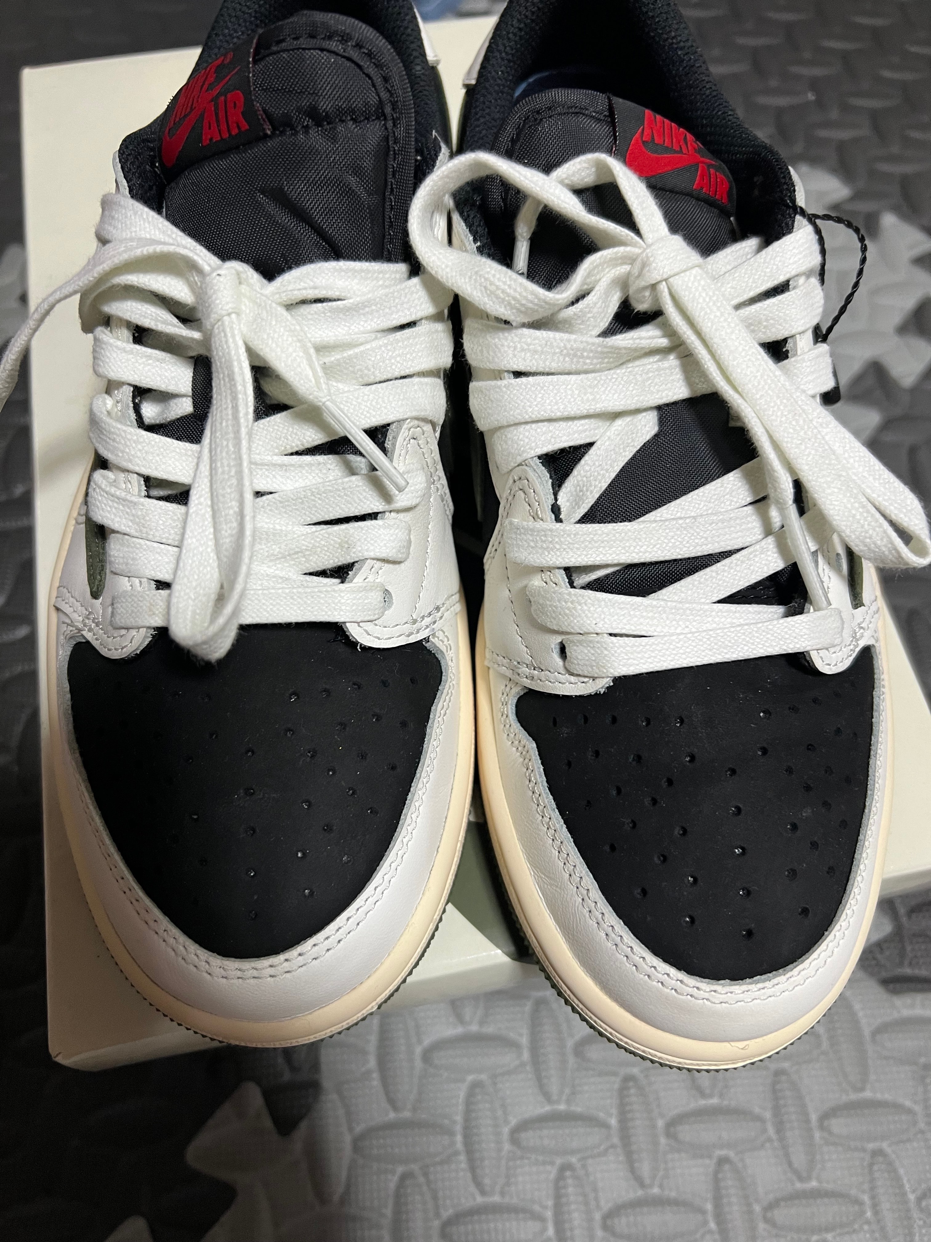 Travis Scott × Nike Women's Air Jordan 1 Low OG "Medium Olive"