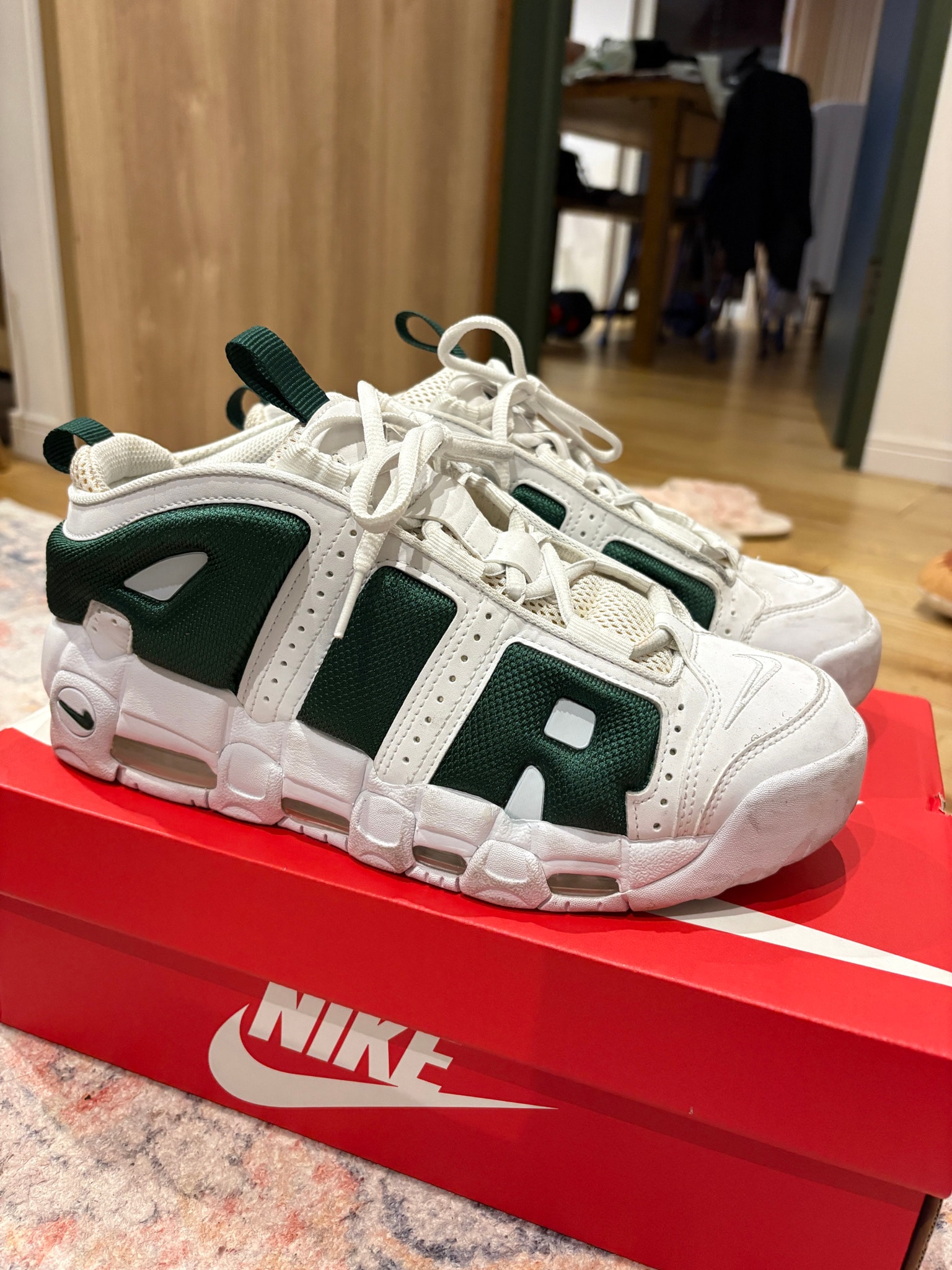 Nike Air More Uptempo Low "Celtics"