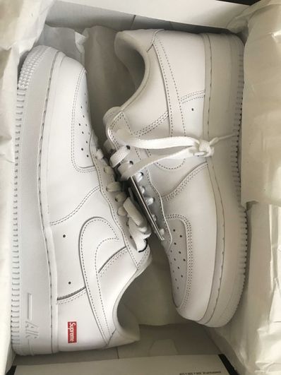 Supreme × Nike Air Force 1 Low "White"