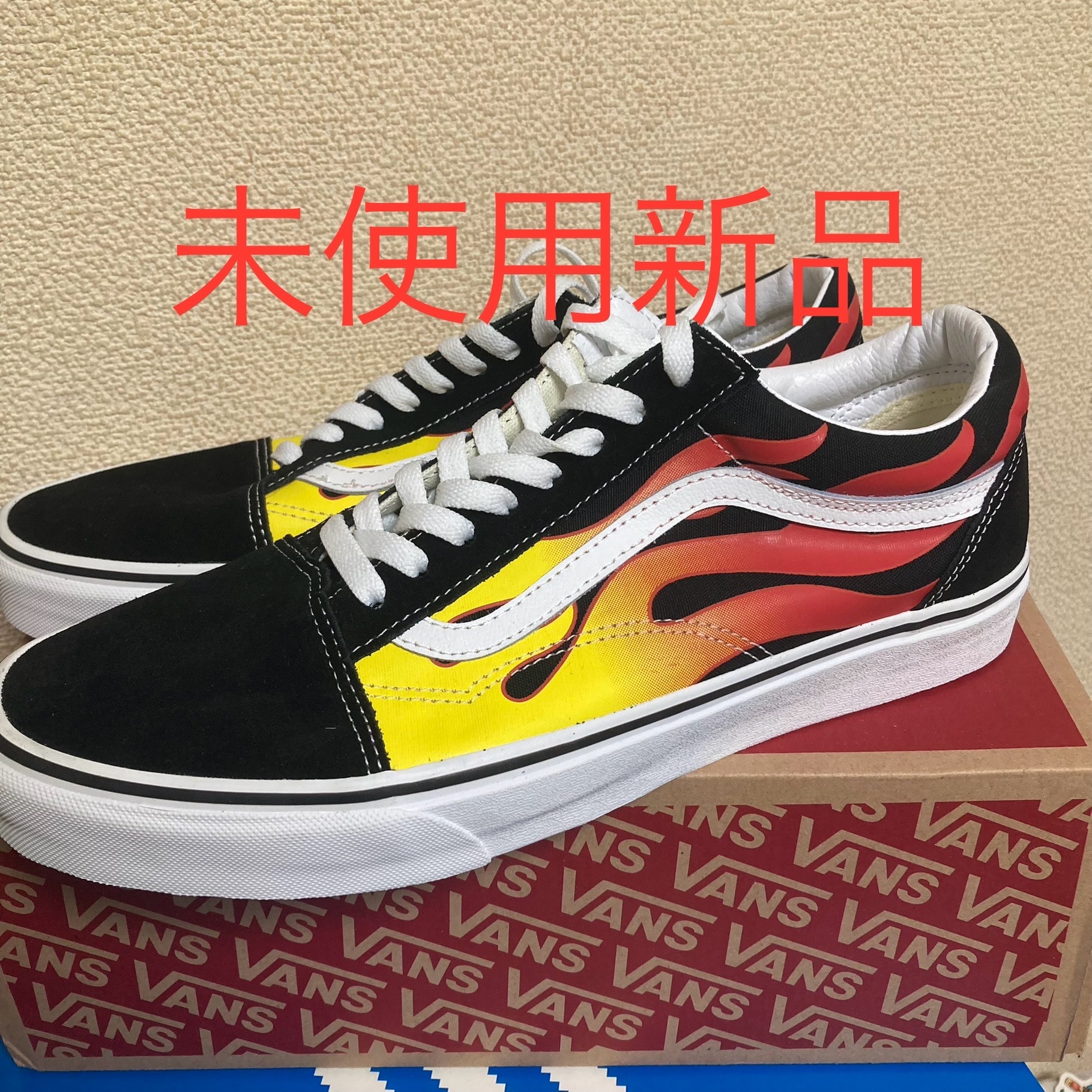 バンズ オールドスクール フレイム "ブラック/トゥルーホワイト"