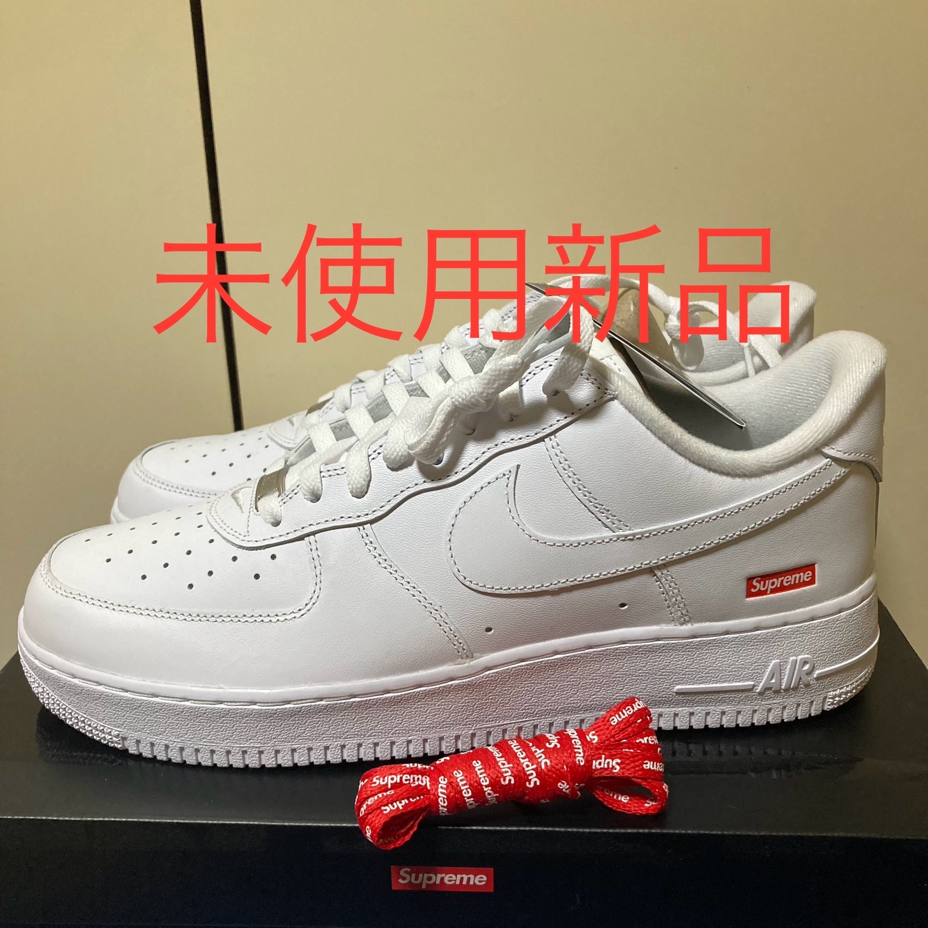 Supreme × Nike Air Force 1 Low "White"