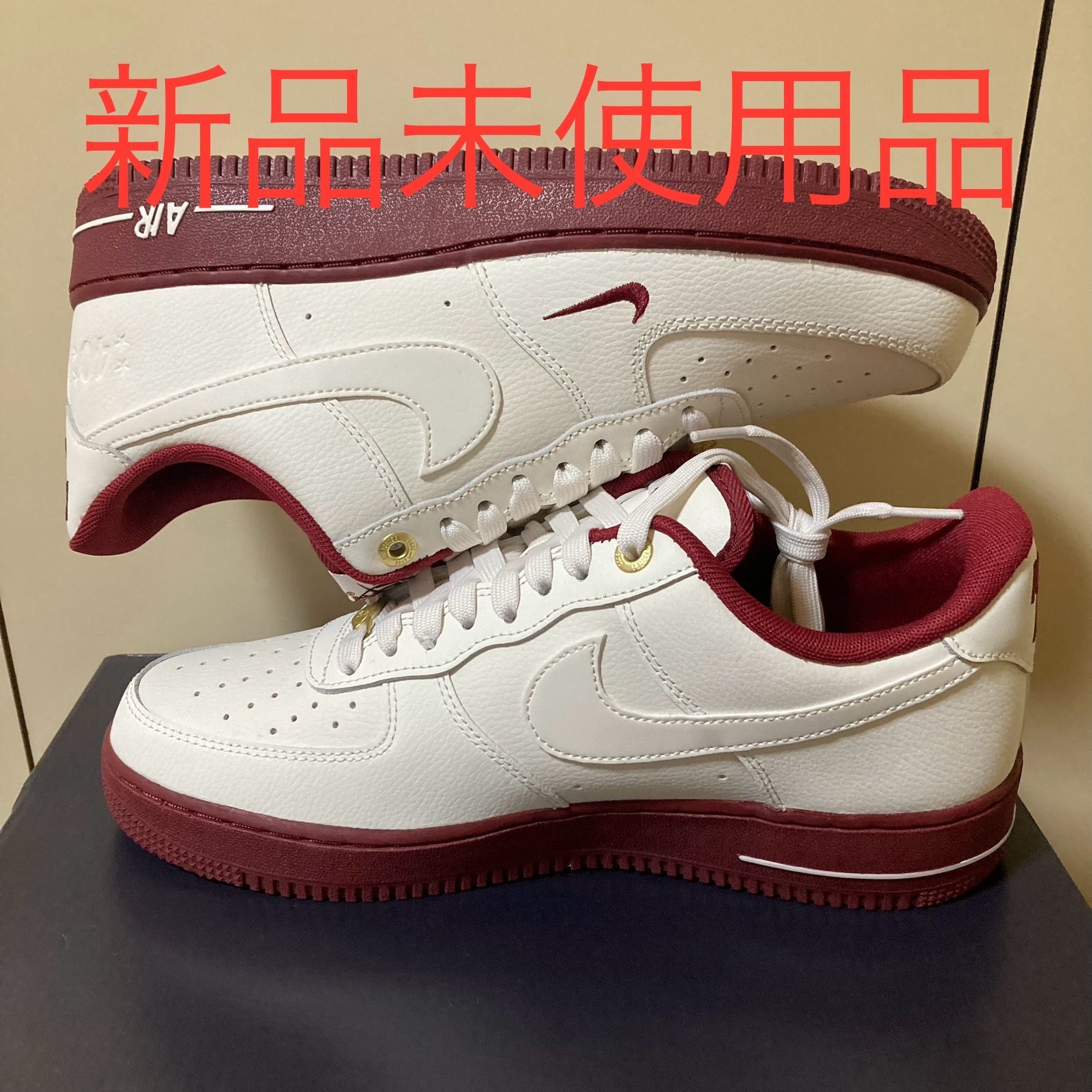 Nike Women's Air Force 1 Low 40th Anniversary "Sail/Team Red"