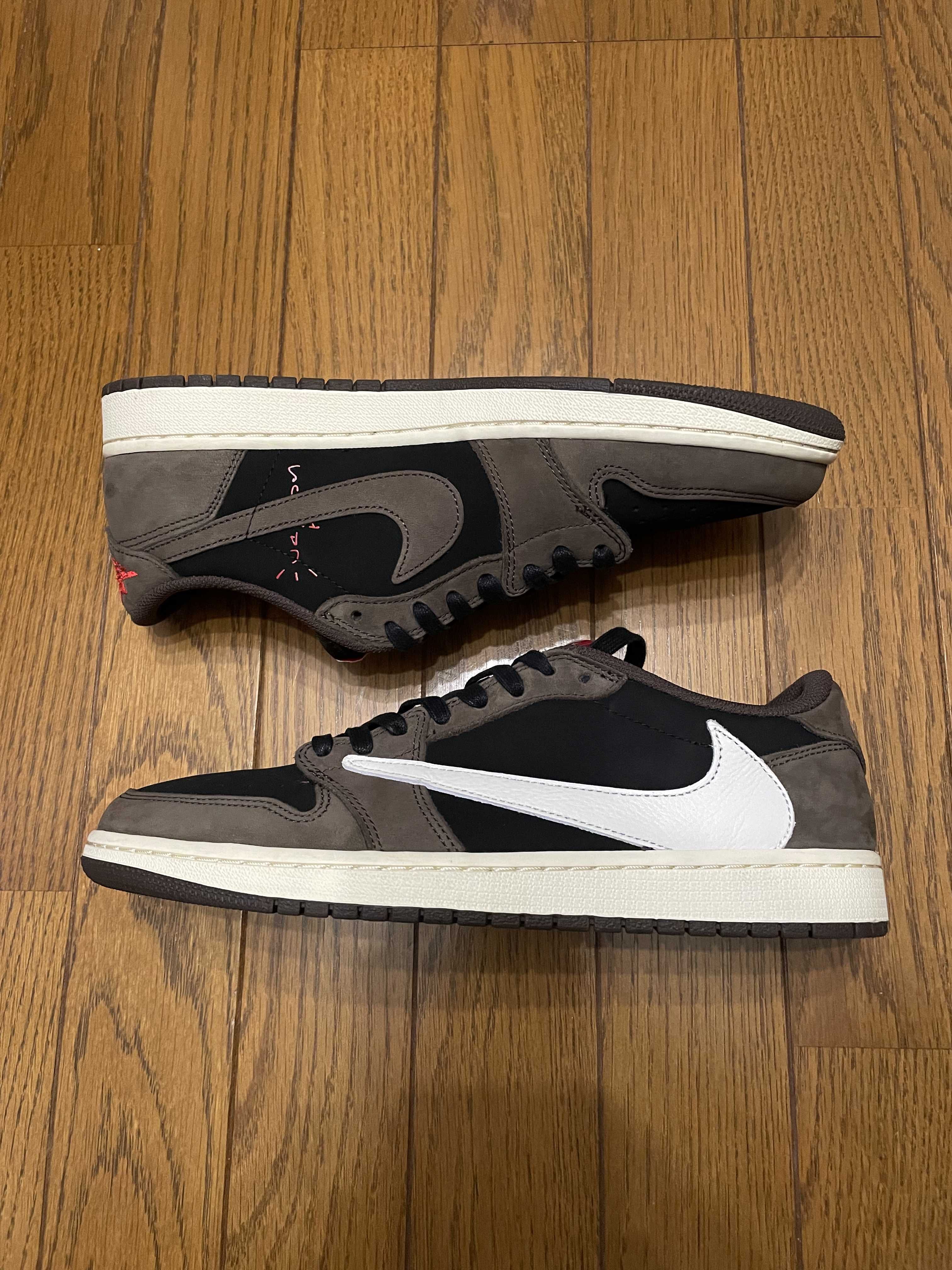 Travis Scott × Nike Air Jordan 1 Low OG SP-T "Black/Dark Mocha"