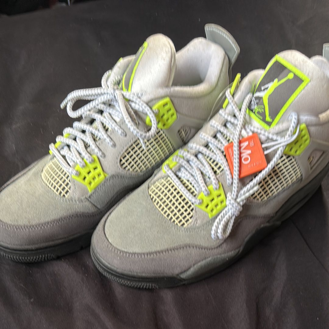 NIKE AIR JORDAN 4 RETRO LE "NEON"