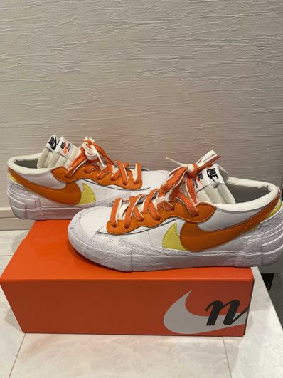 SACAI × NIKE BLAZER LOW "MAGMA ORANGE"