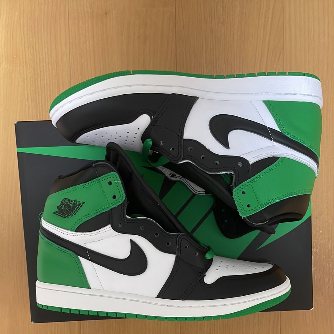 Nike Air Jordan 1 Retro High OG "Celtics/Black and Lucky Green" (2023)