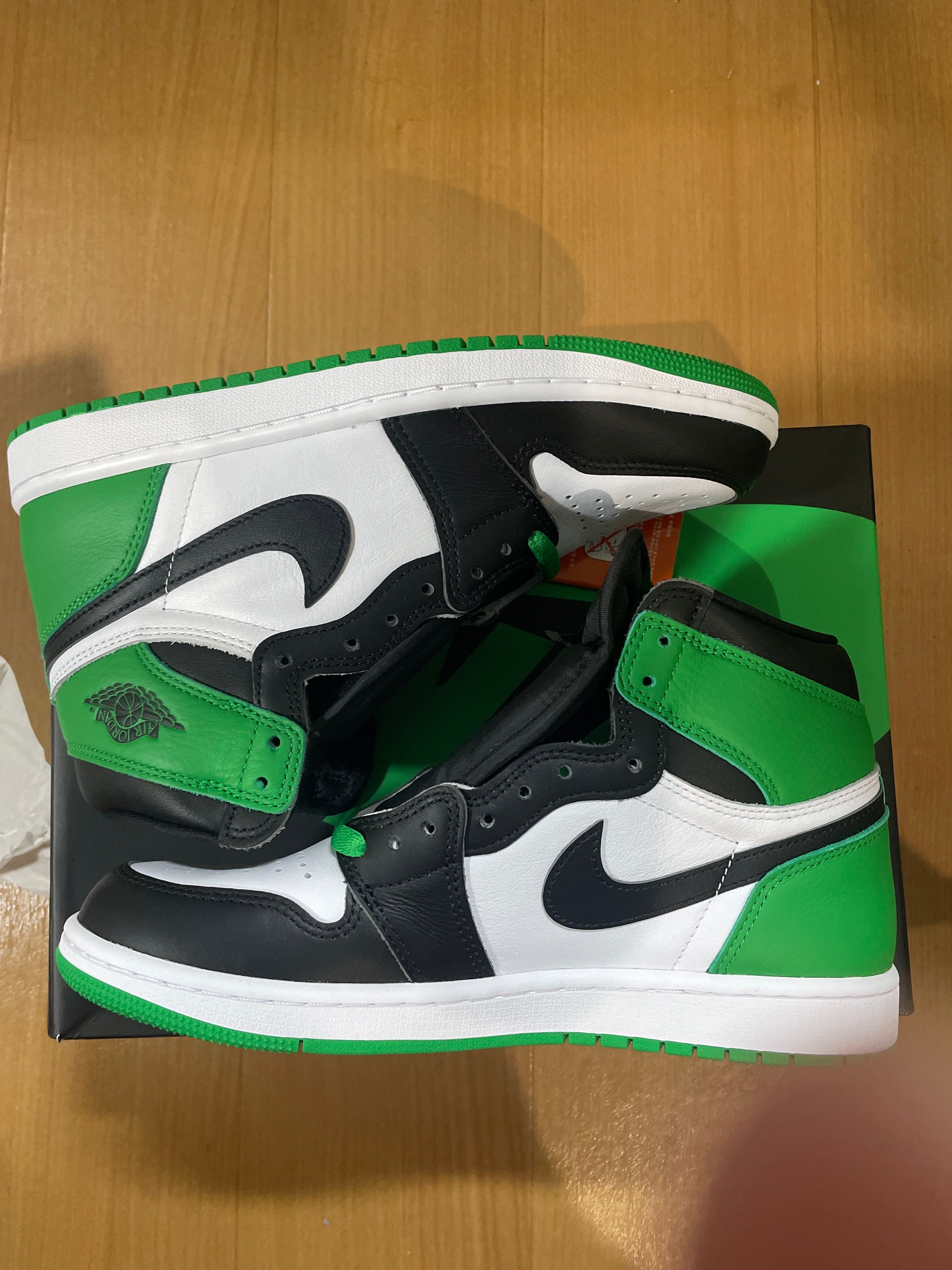 Nike Air Jordan 1 Retro High OG "Celtics/Black and Lucky Green" (2023)