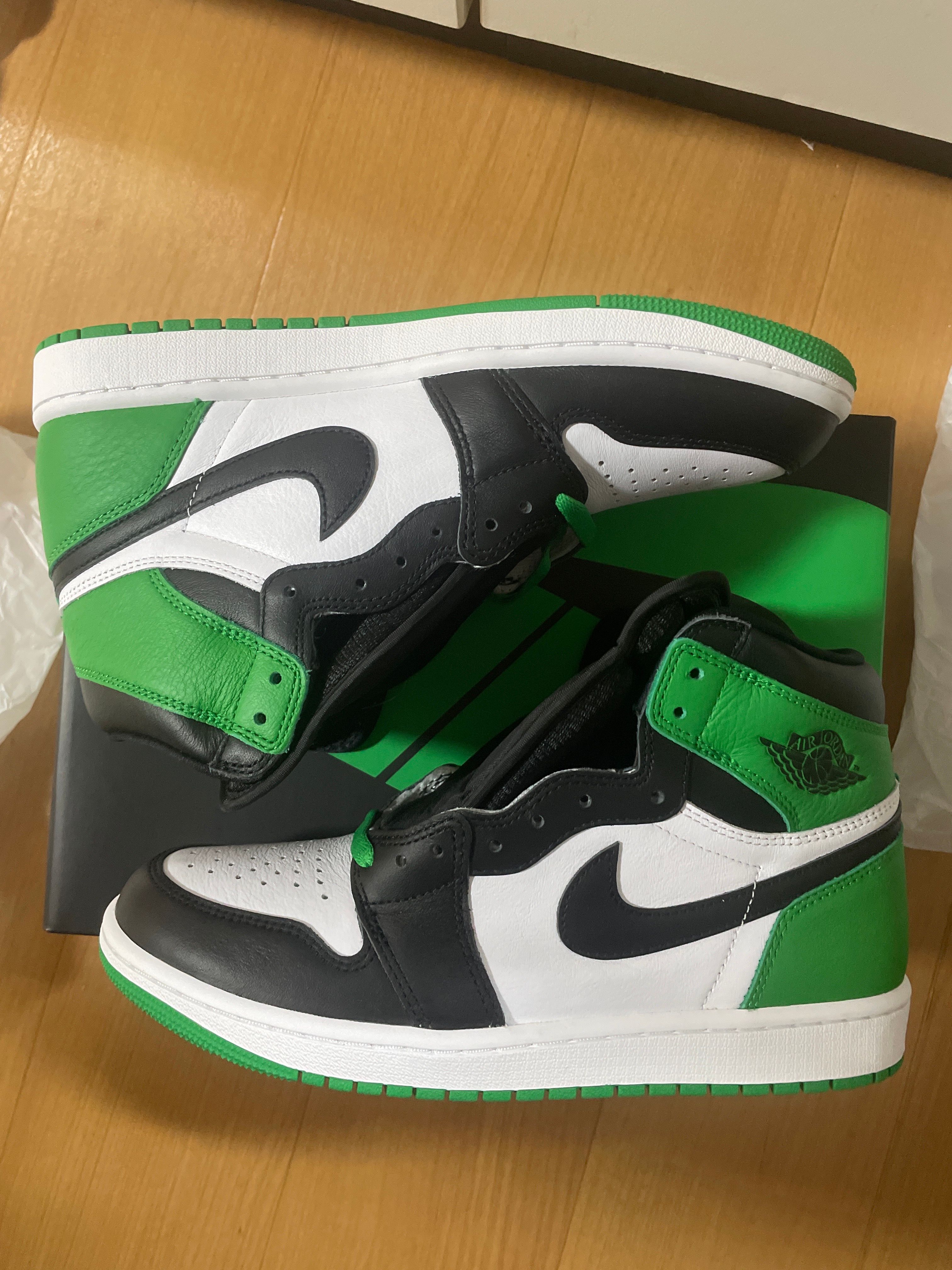 Nike Air Jordan 1 Retro High OG "Celtics/Black and Lucky Green" (2023)