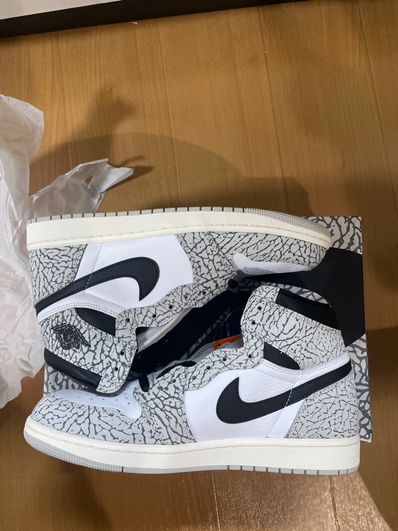 Nike Air Jordan 1 High OG "White Cement/Safari"
