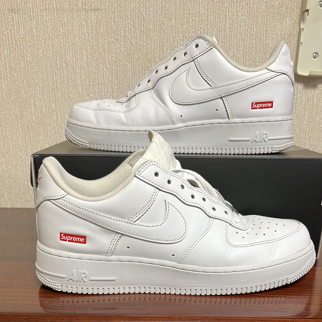 Supreme × Nike Air Force 1 Low "White"