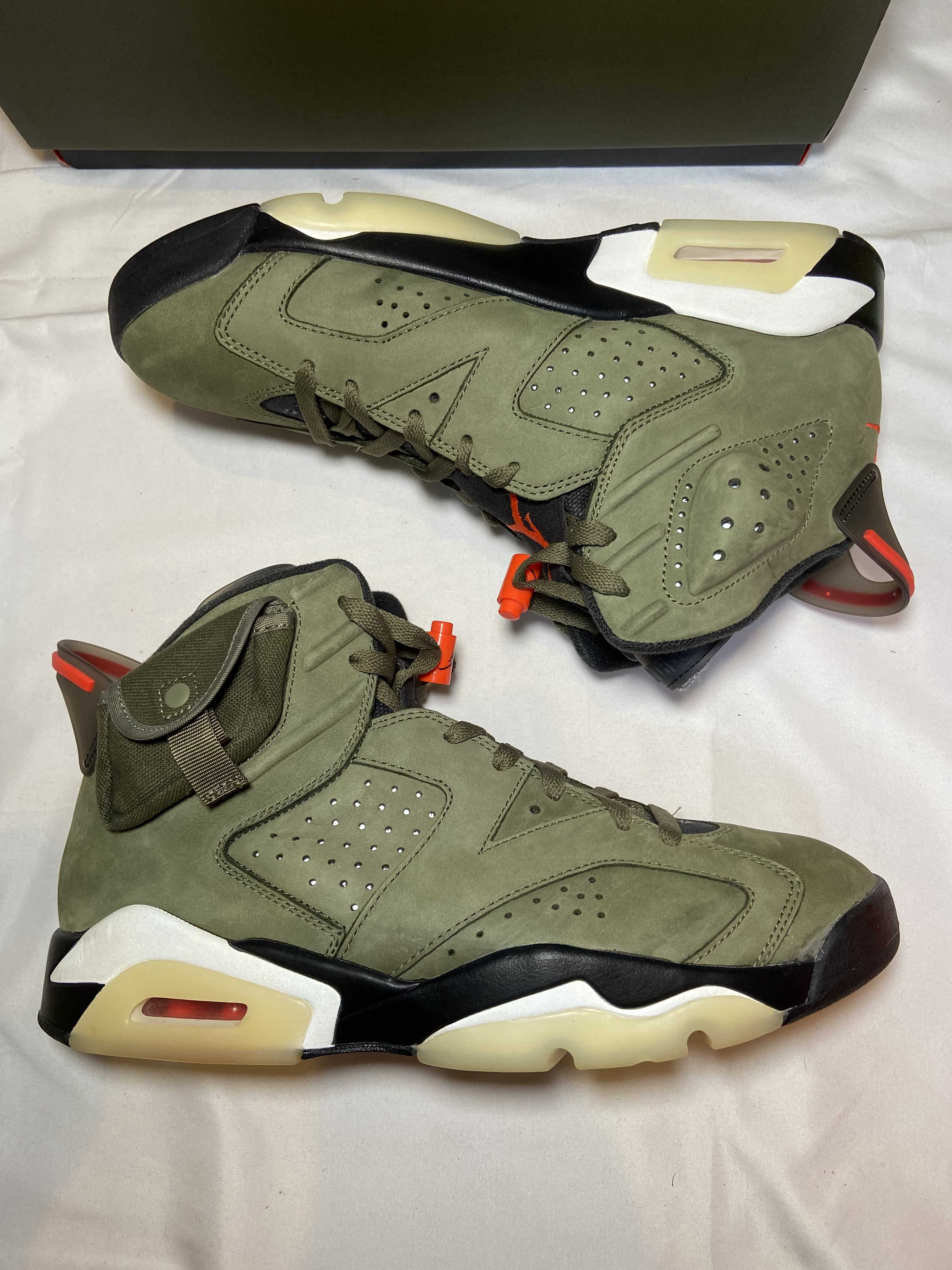 Travis Scott × Nike Air Jordan 6 Retro "Medium Olive"