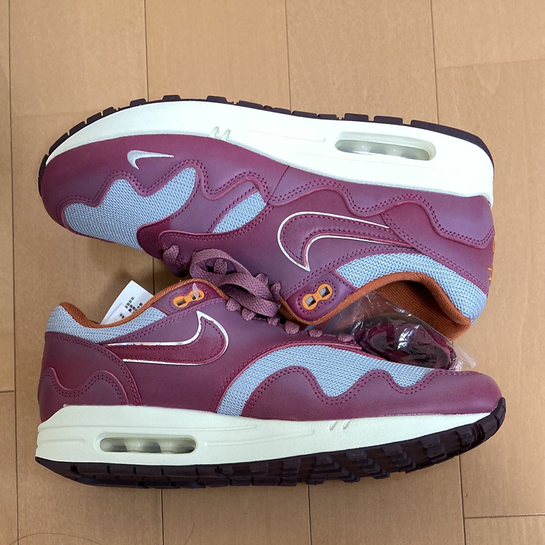 Patta × Nike Air Max 1 "Night Maroon"