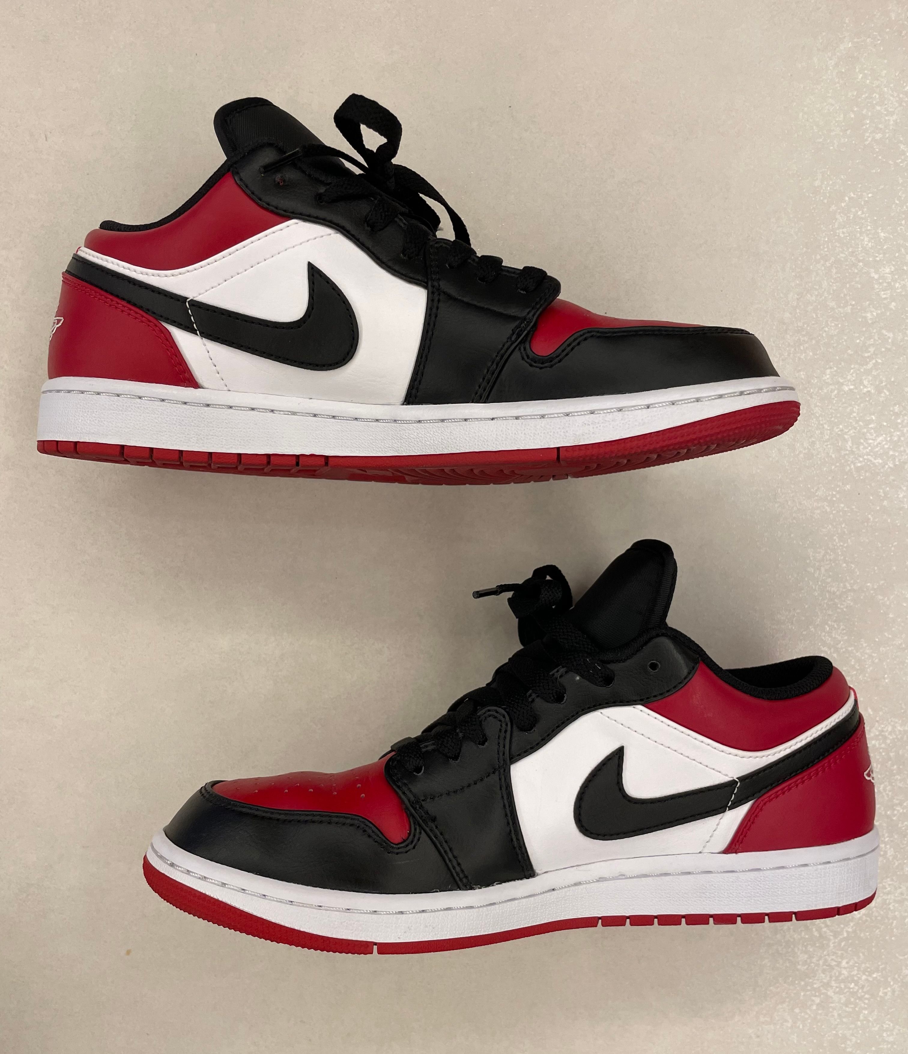 Nike Air Jordan 1 Low "Bred Toe"