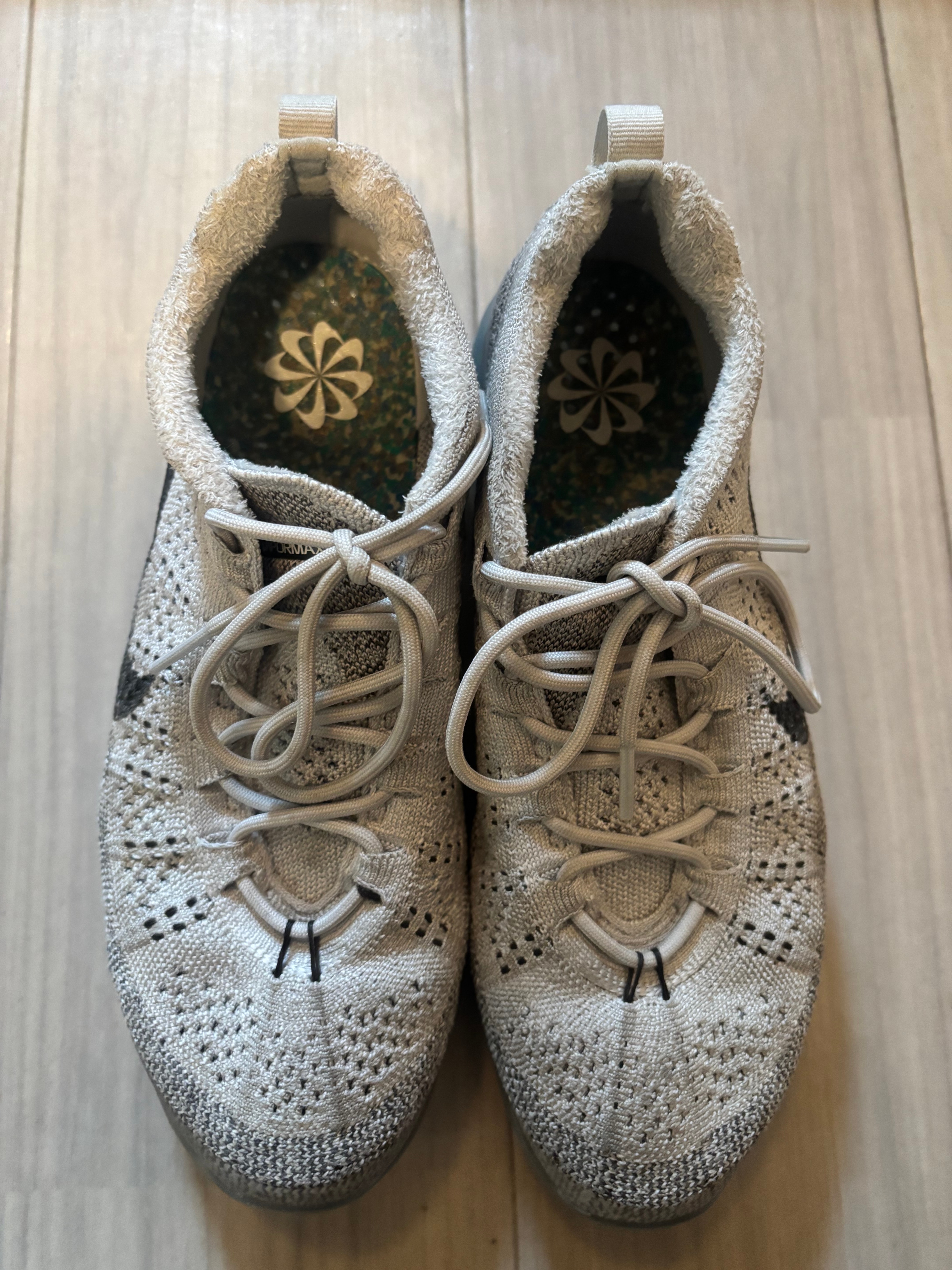 Nike Air VaporMax Flyknit "Pure Platinum/Anthracite/White" (2023)