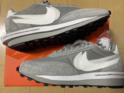 Fragment × sacai × Nike LD Waffle "Light Smoke Grey"
