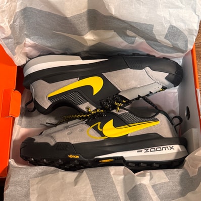 sacai × Nike Zegamadome "Matte Silver"