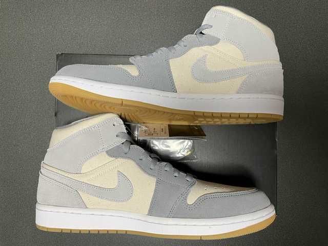 Nike Air Jordan 1 Mid SE "Coconut Milk/Particle Grey"