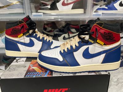 Union × Nike Air Jordan 1 Retro High OG NRG "Storm Blue/Varsity Red"