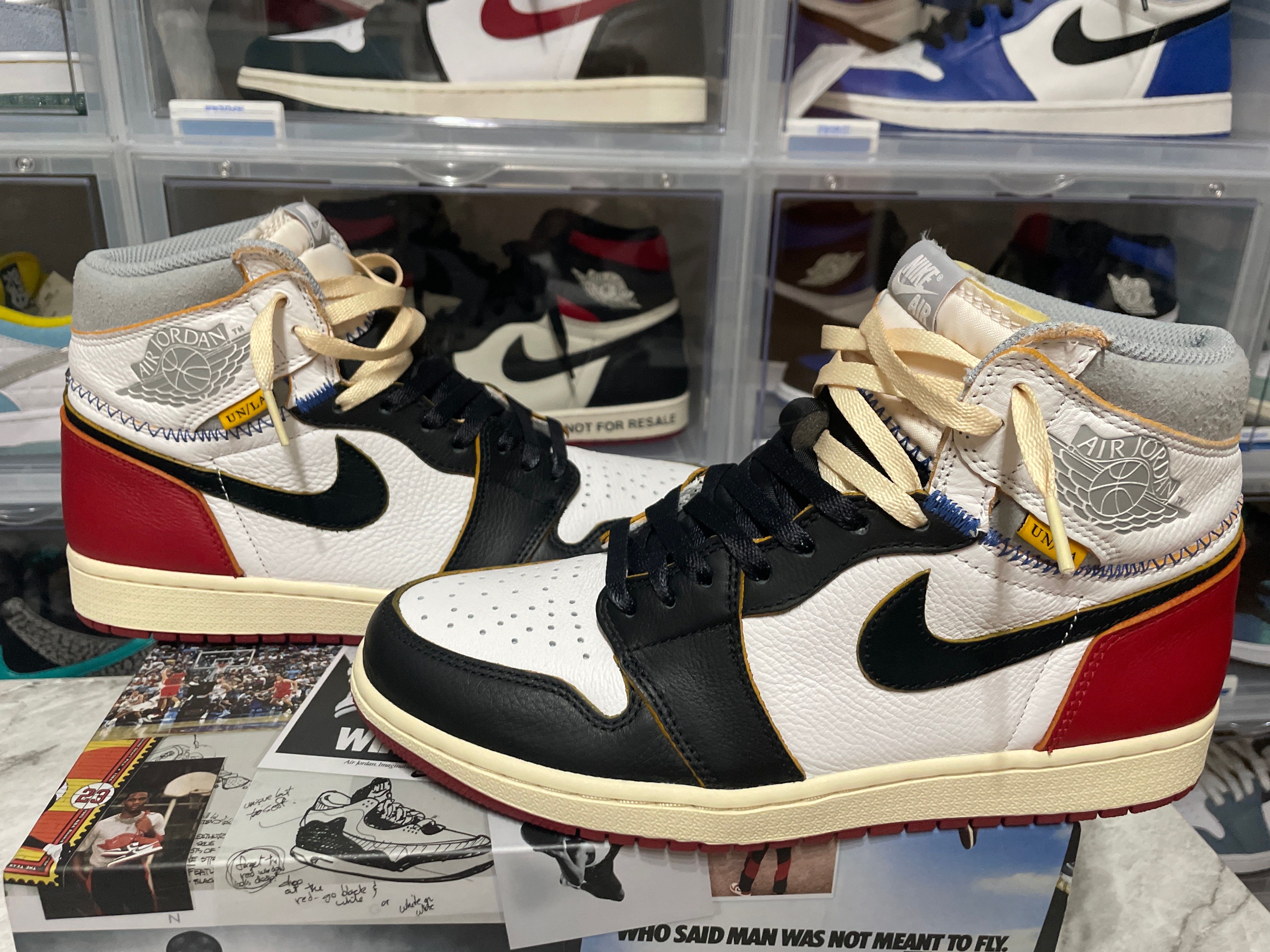 UNION × Nike Air Jordan 1 Retro High OG NRG "Varsity Red/Wolf Grey"