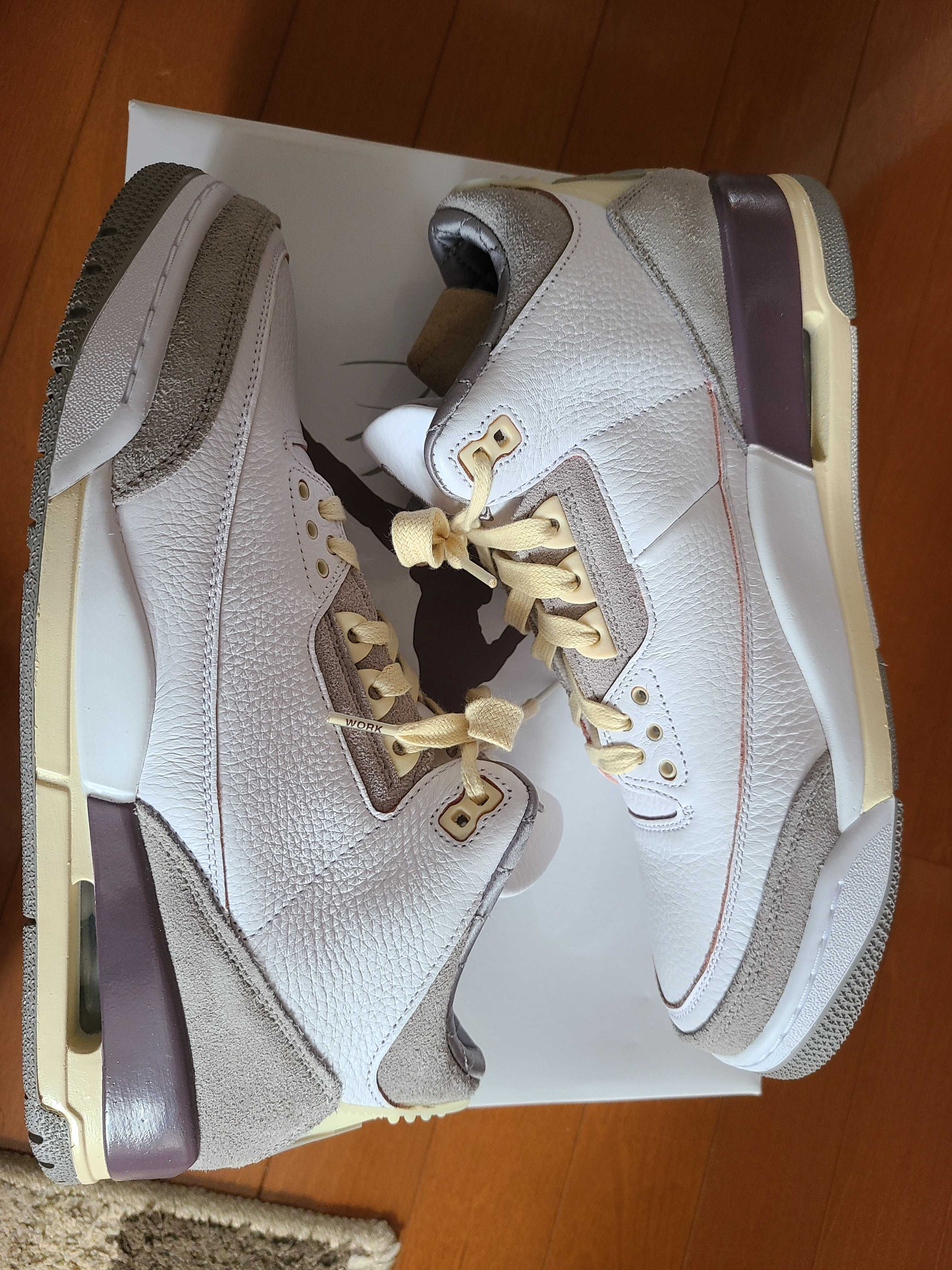 A Ma Maniere × Nike Women's Air Jordan 3 Retro SP "White/Medium Grey Violet Ore"