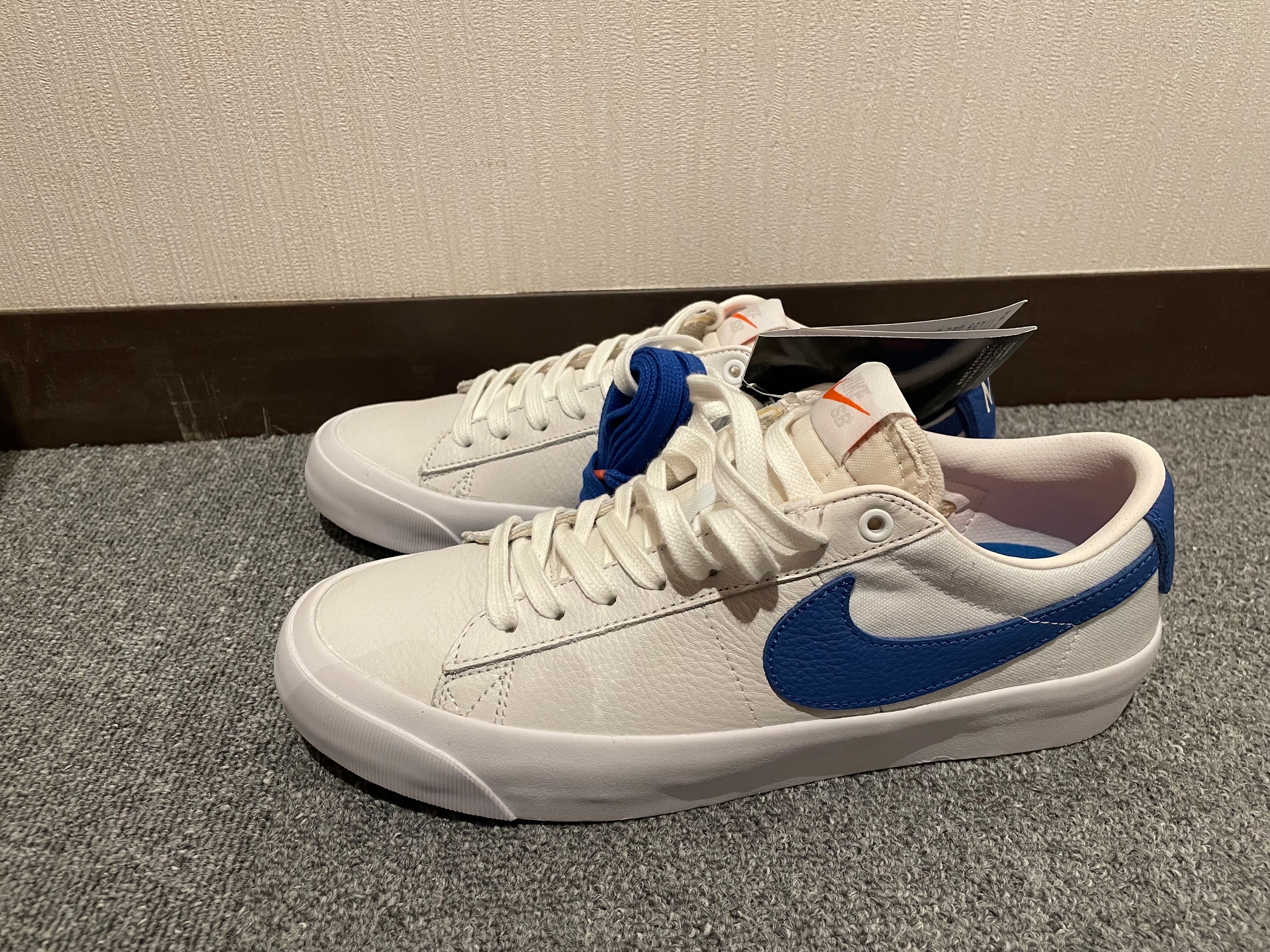 Nike SB Orange Label Zoom Blazer Low PRO GT ISO "White/Varsity Royal"