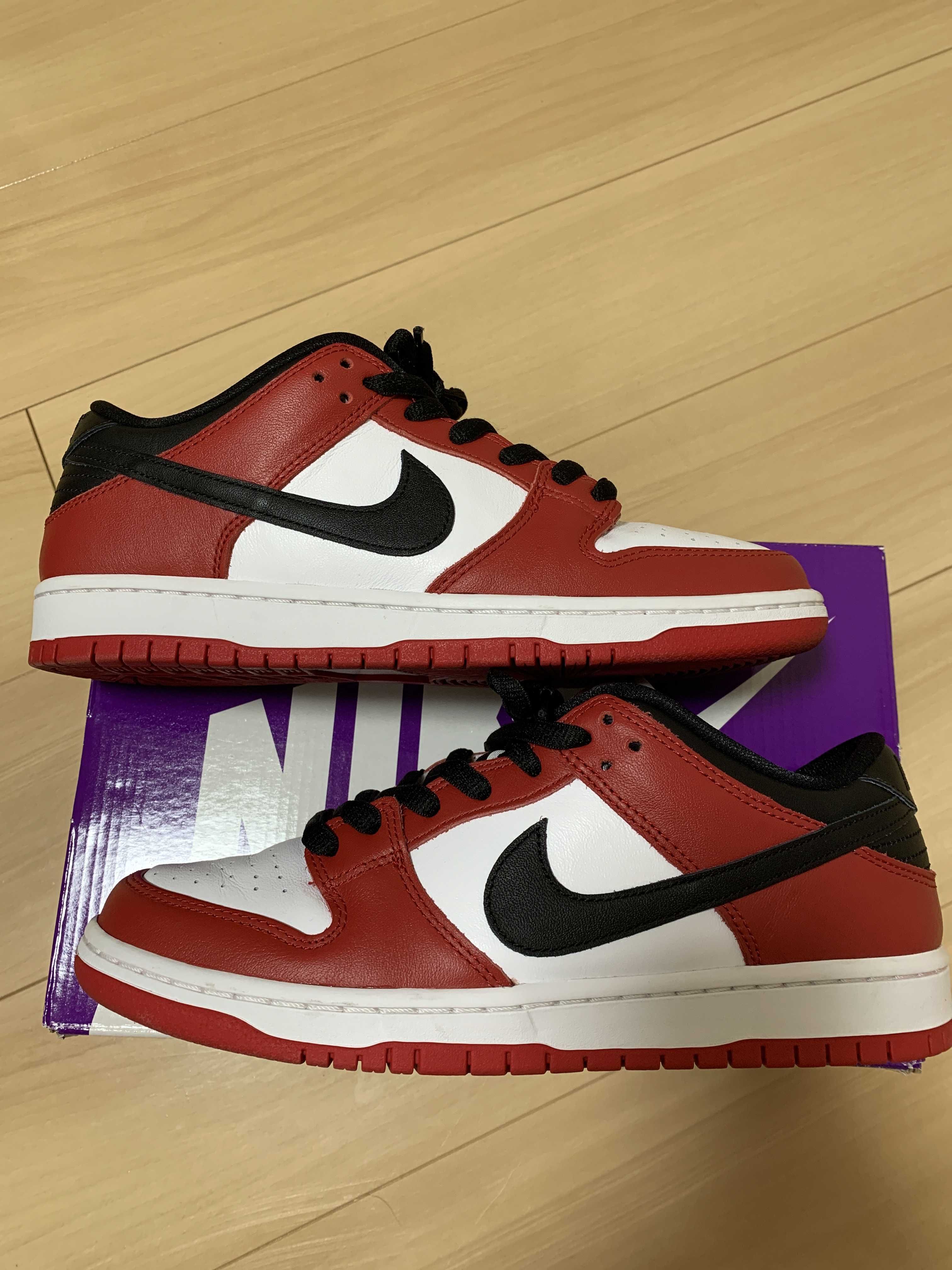 Nike SB Dunk Low Pro "J-Pack Chicago/Varsity Red and White"
