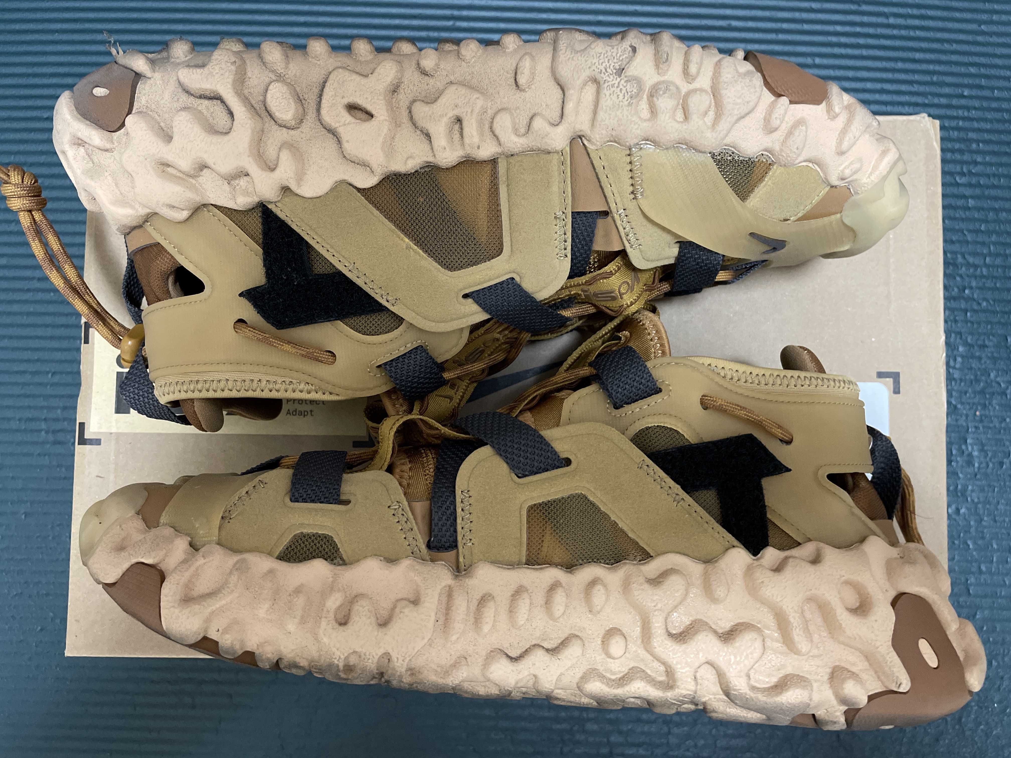 NIKE ISPA OVERREACT SANDAL "WHEAT"