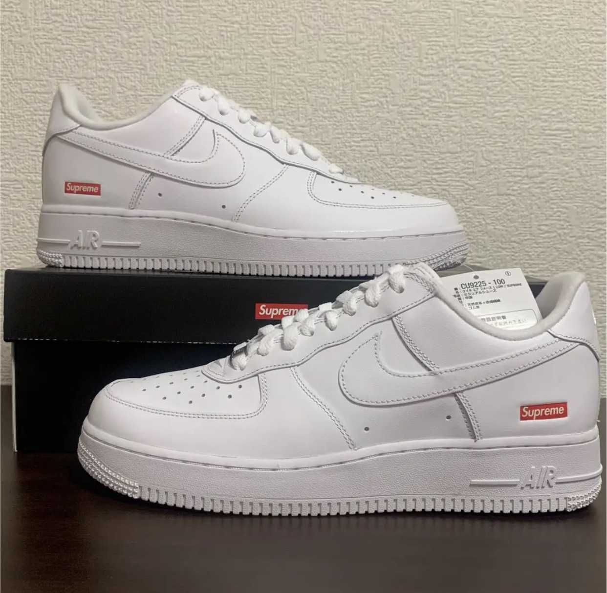 Supreme × Nike Air Force 1 Low "White"