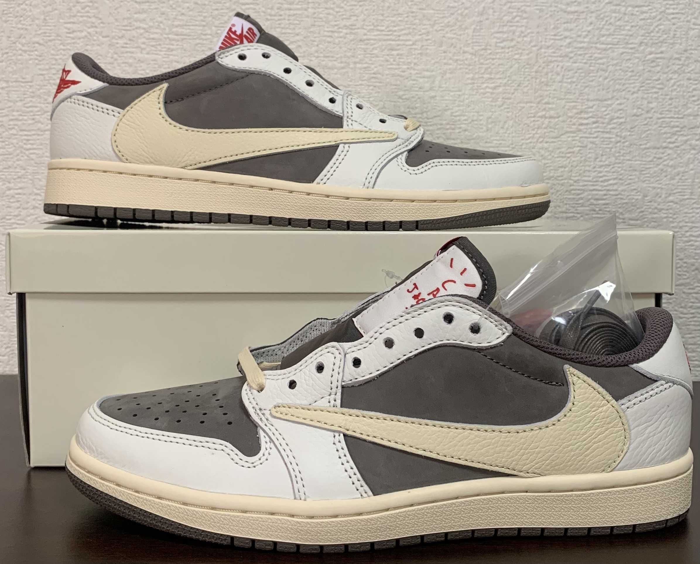 Travis Scott × Nike Air Jordan 1 Low OG SP "Reverse Mocha/Sail and Ridgerock"