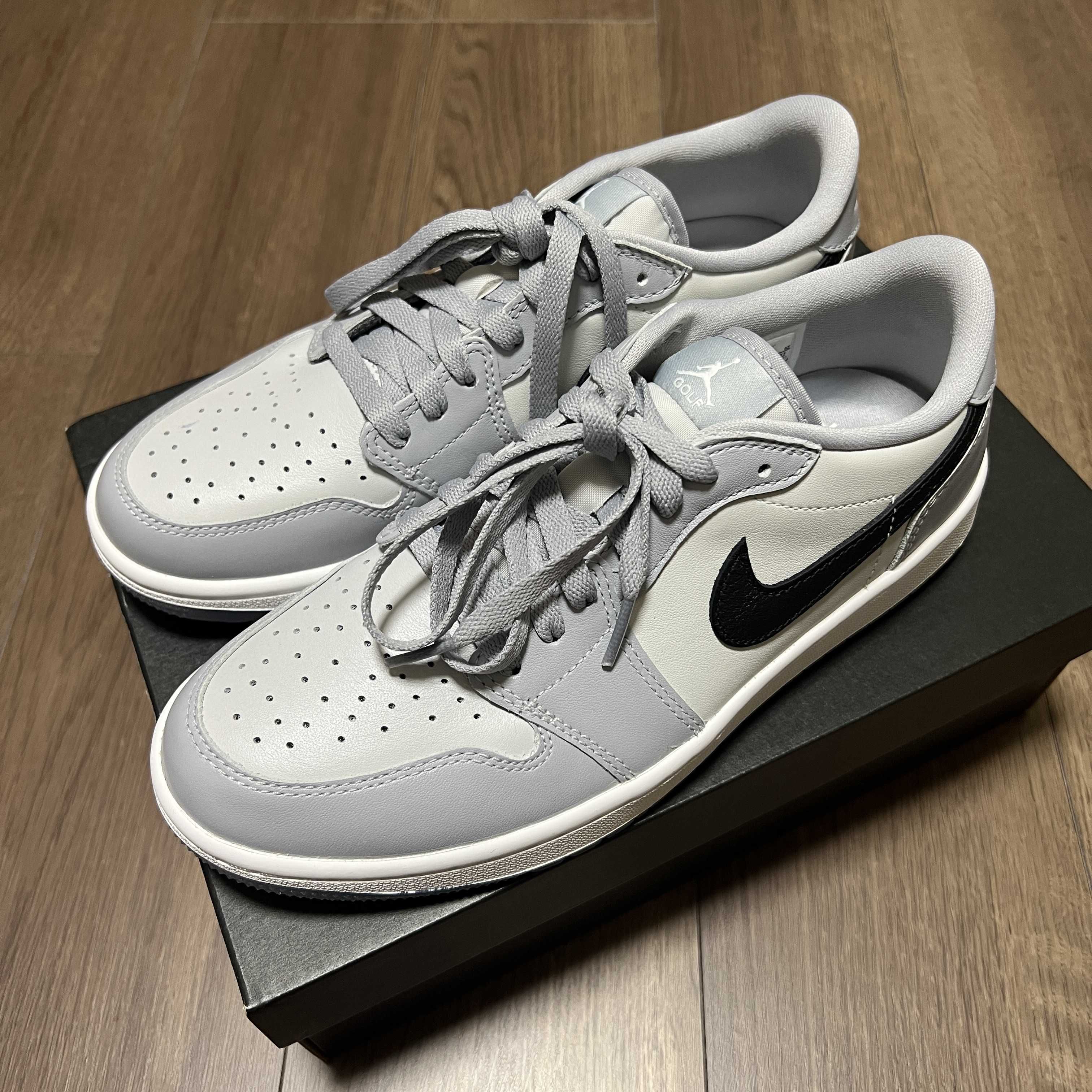 Nike Air Jordan 1 Low Golf "Wolf Grey/Photon Dust/White/Black"