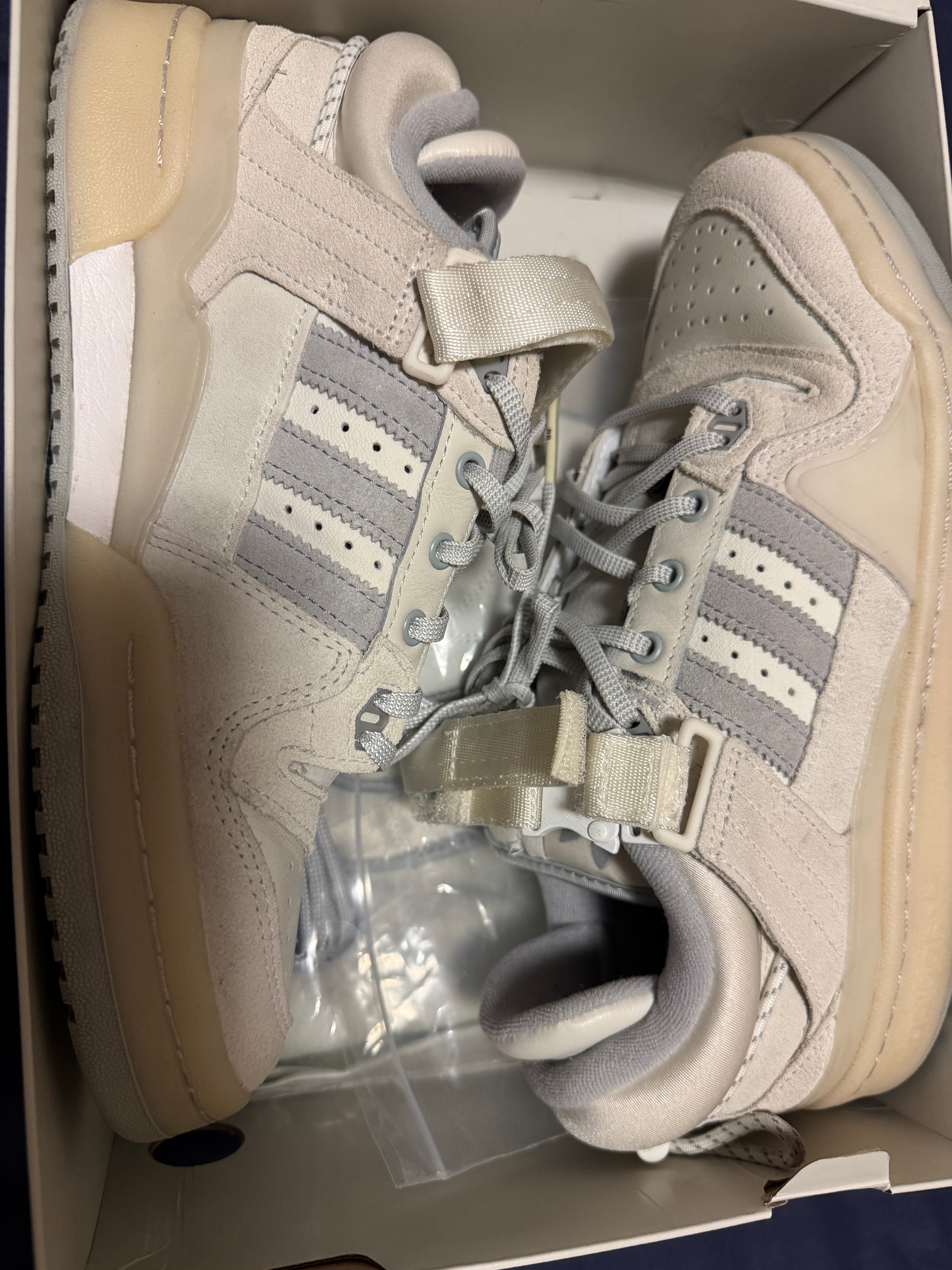 Bad Bunny × adidas Forum Low "White Bunny"