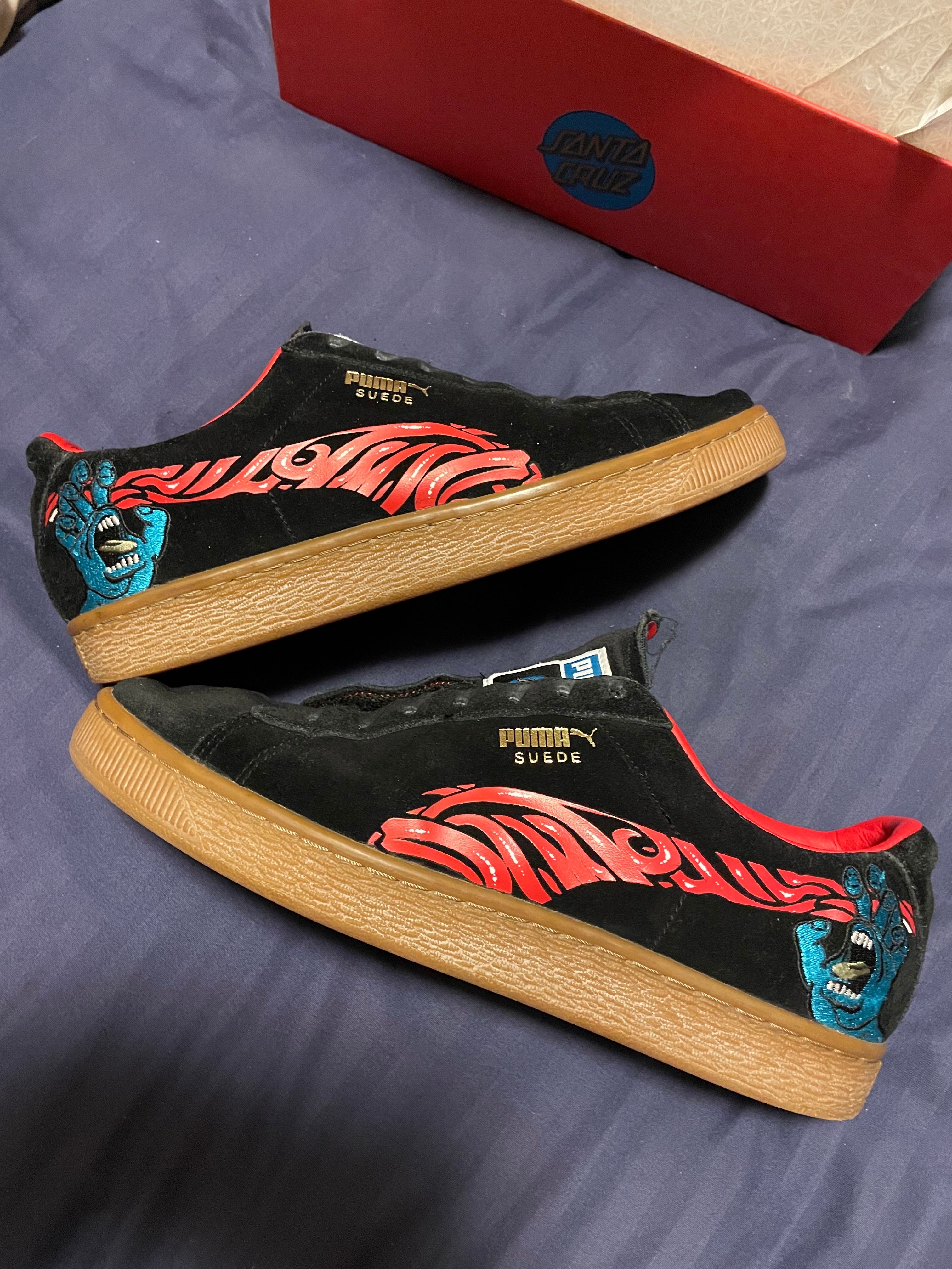 Santa Cruz × Puma Suede Classic "Puma Black"